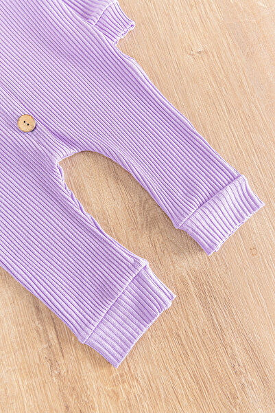 Babymod Front Buttoned Bandana Baby Girl Jumpsuit