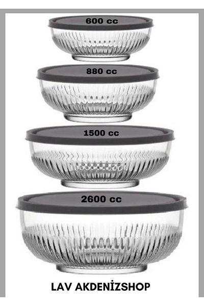 LAV AKDENIZSHOP TOKYO STORAGE BOWL 4 Pieces