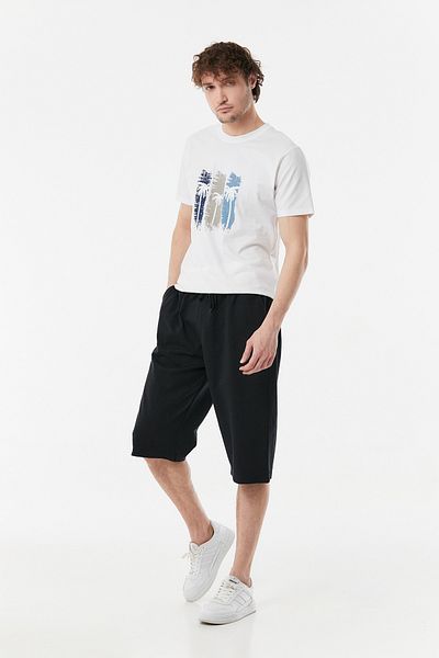 Fulla Moda Капри с джоб и връзка на талията
