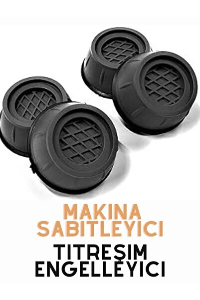 CMT Gri Çamaşır Makinesi Titreşim Engelleyici Stoper 4 Lü Set