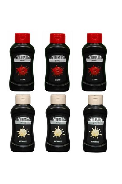 Colorado Set of 6 Ketchup Mayonnaise