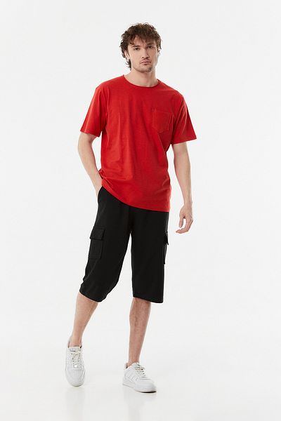 Fulla Moda Κάπρι με Lace-Up Waist Cargo τσέπη