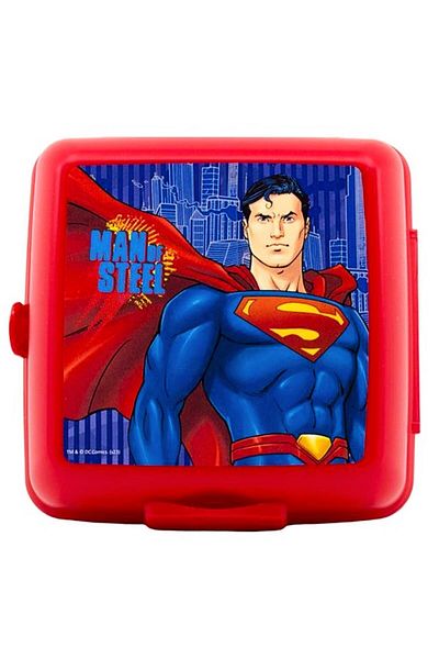 WİGGLE Unisex 4 Compartment Plastic Lunch Box