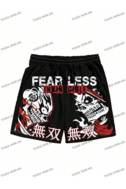 perseusshopping Y2K Pantaloni scurti de vară unisex Harajuka Anime Retro Berm...