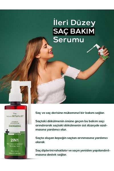 The Natural Ritualist 100 ml Advanced Hair Care Serum