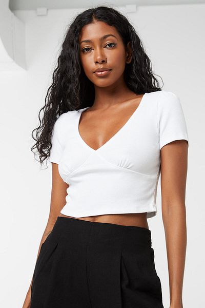 Ardene تي شيرت بوستير مضلع