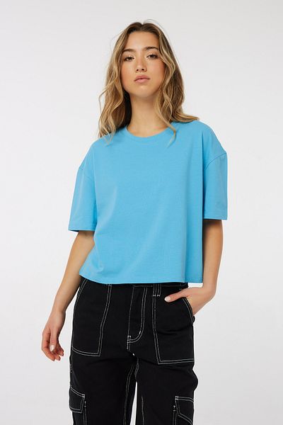 Ardene Basic Boxy Crop Tee