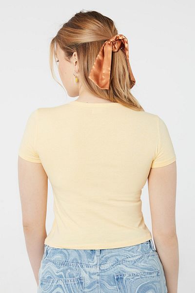 Ardene Basic Crew-Neck Crop Tee