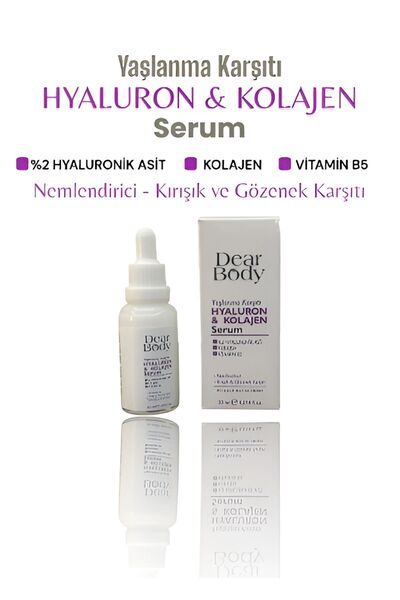 tualpticaret Dear Body Yaşlanma Karşıtı Yüz Serumu 30 ml