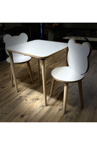 varje Çocuk Masa Sandalye Takımı Aktivite Masası Çalışma Masası 1 Adet Masa 2 Adet Sandalye