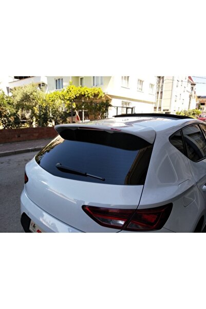 Meliset (boyasız) Seat Leon Cam Üstü Spoiler 2012 Ve Sonrasına Uyumludur