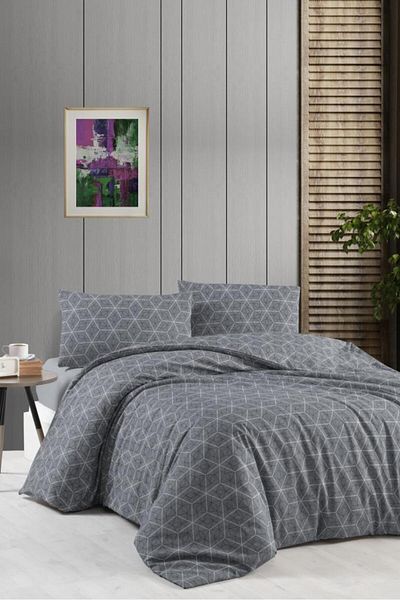 Mulberry Paros Single Duvet Cover and Elastic Sheet Set