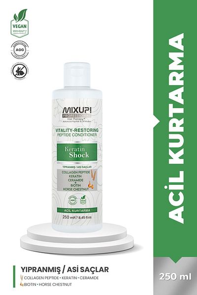 Mixup High Contrast Emergency Rescue Cream - Collagen, Peptide, Keratin, Ceramide 250 ML