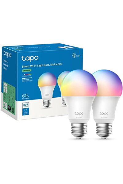 Store Öztrend Tapo L530E(2-pack), 8.7 W, 2.4 GHz, 16.000.000 Renk Tonu, E27 D...