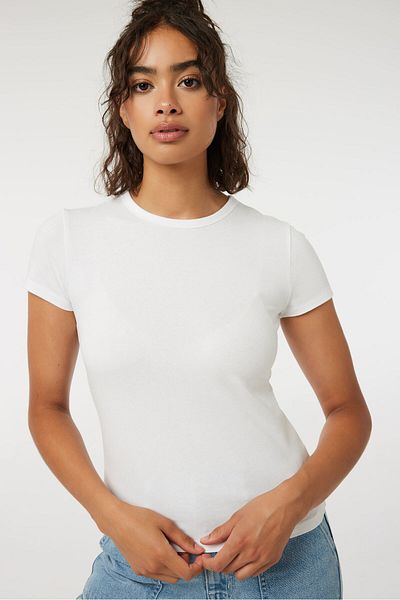 Ardene تي شيرت برقبة دائرية أساسية