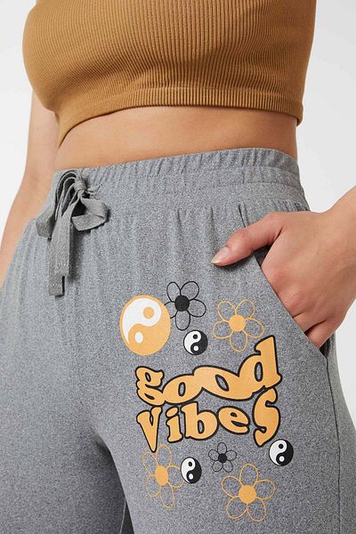 Ardene Printed Super Soft Joggers