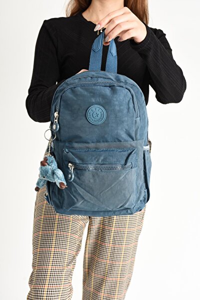 571 Collections Çanta Νεανική αθλητική τσάντα για γυναίκες - Τόσο πλάτη όσο και στήθος, μπλε (Μοντέλο: 571-8C)