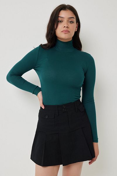 Ardene Long Sleeve Turtleneck Top