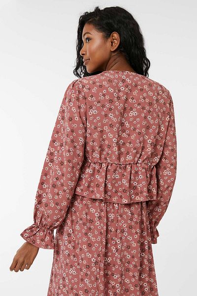 Ardene Daisy Floral Peplum Blouse