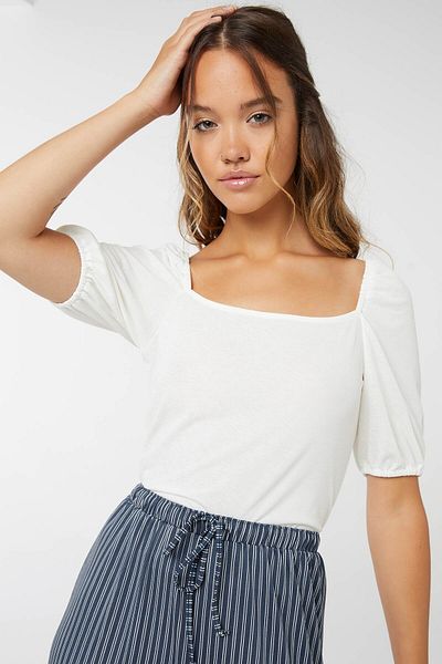 Ardene Puffy-Sleeve Blouse