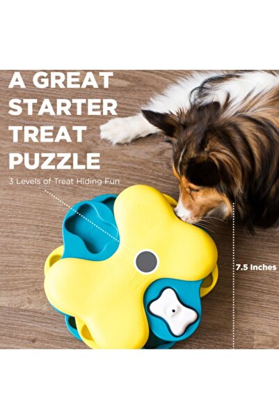 Outward Hound Dog Tornado İnteractive Puzzle Köpek Zeka Oyuncağı ve Mama Kabı