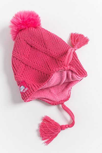 Babymod 4-8 Years Old Girl's Beret with Rabbit Figure and Pompom