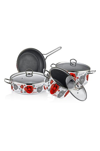 NETLON 7 Piece Granite Set