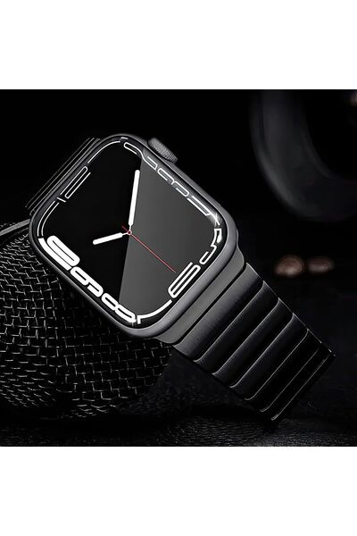 PSGT Apple Watch Compatible Steel Band (Compatible with 6-7-8-se and Ultra 44-45-49mm Models)