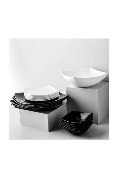 Luminarc Quadrato Tempered Black Bowl 14 Cm