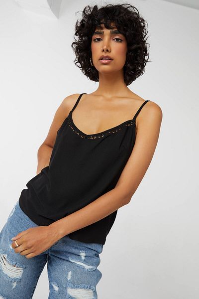 Ardene V-Neck Flowy Tank
