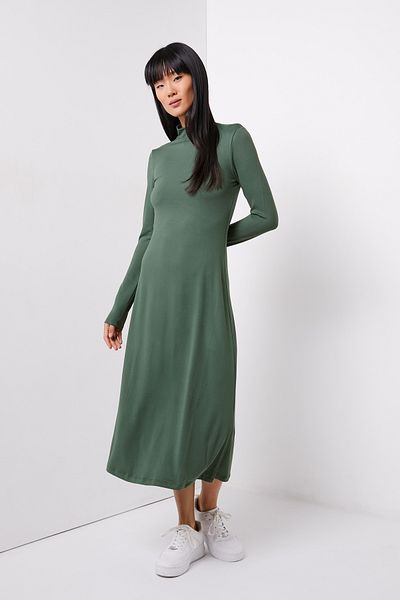 Ardene Super Soft Long Sleeve Midi Dress