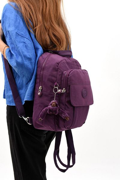 571 Collections Çanta Purple Sports Young Women's Bag - Both Back and Chest (Model: 571-8D)