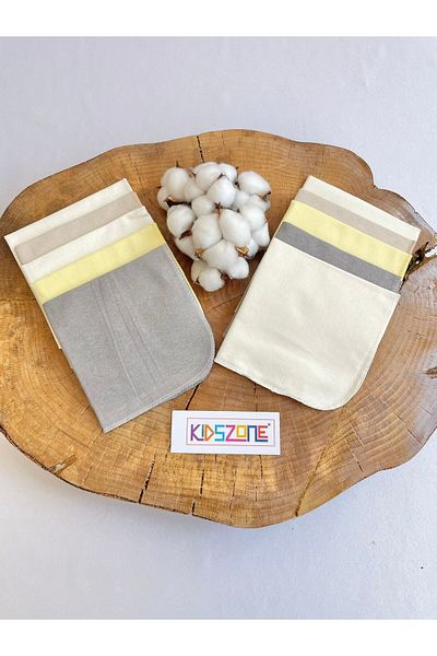 kidszone Newborn Baby Mouth Wipes - 10 Pack 100% Cotton