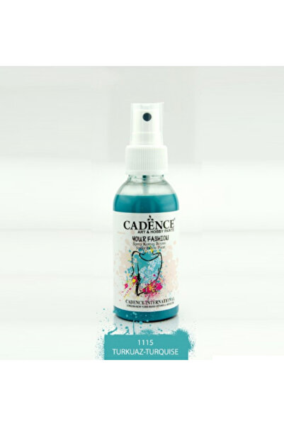 Cadence Turkuaz Sprey Kumaş Boyası (1115) 100 ml