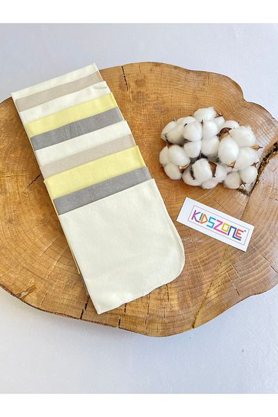 kidszone Newborn Baby Mouth Wipes - 10 Pack 100% Cotton