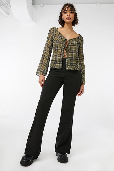 Ardene Flare Leg Tailored Pants