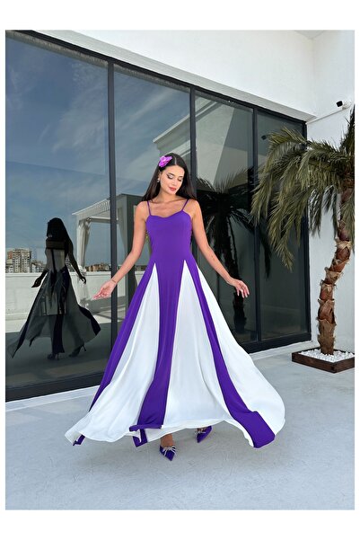 ESRAHELVACI فستان ليليث للغوص بأشرطة