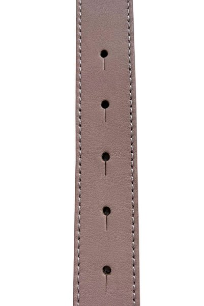 Parscraft 100% Genuine Leather 3 cm Women's Belt Dusty Pink