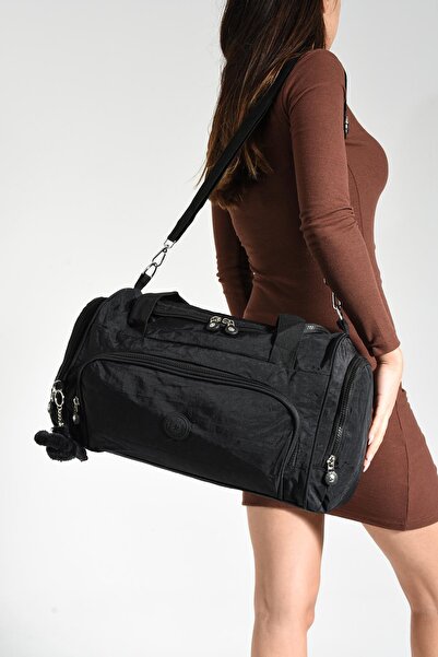 571 Collections Çanta Ultra Hafif Su Geçirmez Seyahat Spor Çantası Unisex Siy...