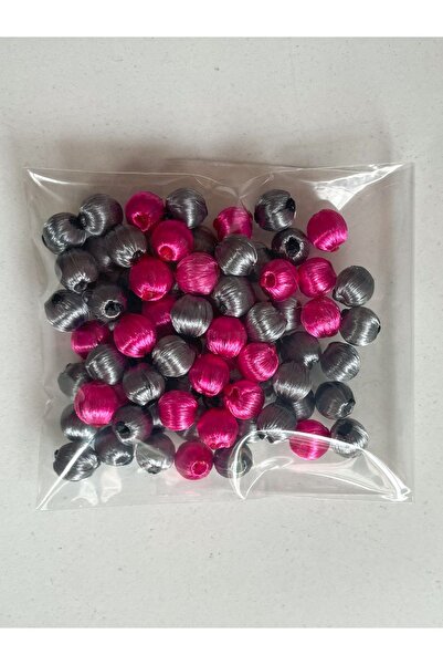 NESRİNTUHAFİYE Pembe-gri Kiraz Oyası Boncuğu