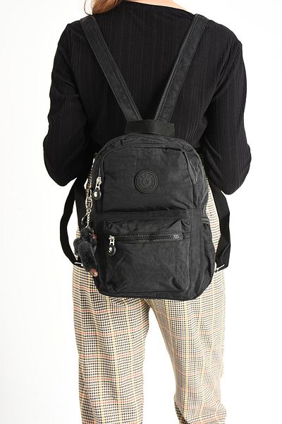 571 Collections Çanta Young Women's Sports Bag - Both Back and Chest, Black (Model: 571-8C)