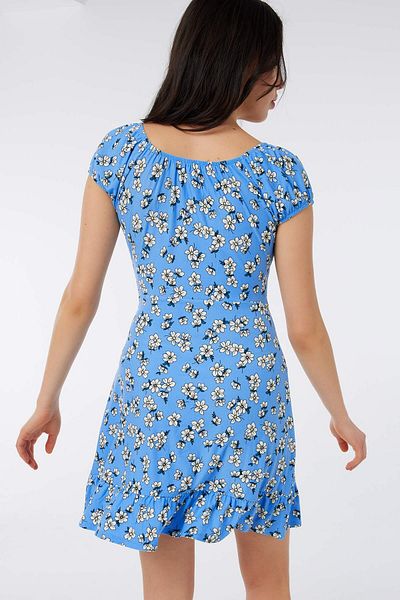 Ardene Floral Peasant Mini Dress