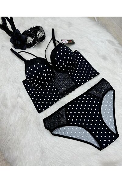 My secret Penye Büstiyer Takım