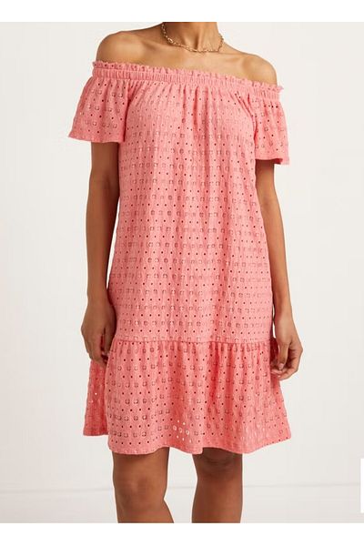Merlot Rochie mini - Detaliu pe umeri