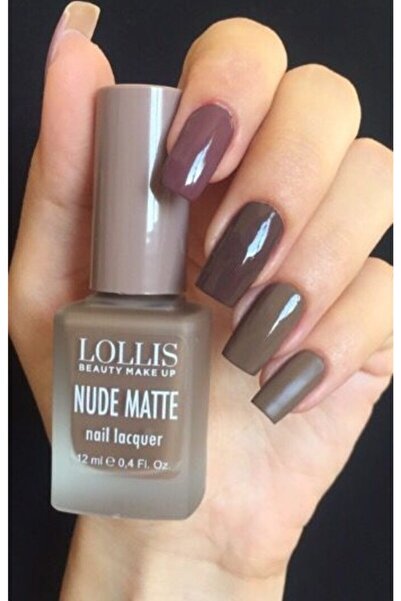 Lollis Nude Mat Oje Renk No:nudemat01