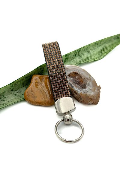 Oasis Life Gold Stone Keychain Bekaks
