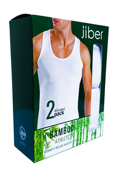 Jiber JIBER Bamboo Fabric 2-Piece Tank Top - 281 - 68% Bamboo 28% Cotton 4% Elastane