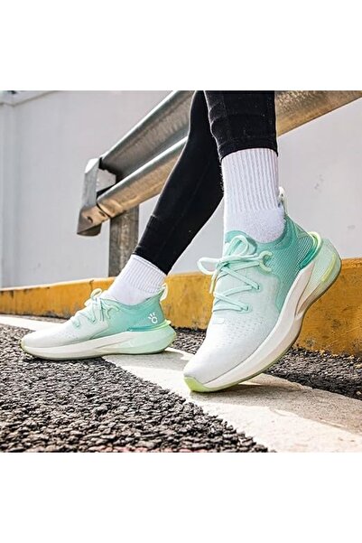 Leyal İç Giyim Λευκές κάλτσες τένις Unisex με ραβδώσεις - Οικονομική συσκευασία των 4