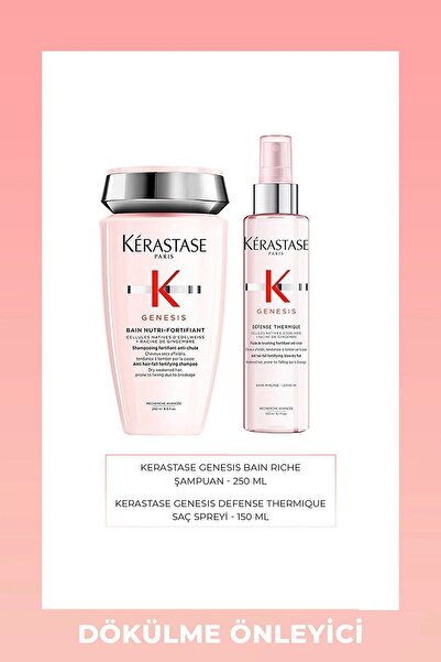 Kerastase Genesis Dökülme Karşıtı Güçlendirici 2'Li Set