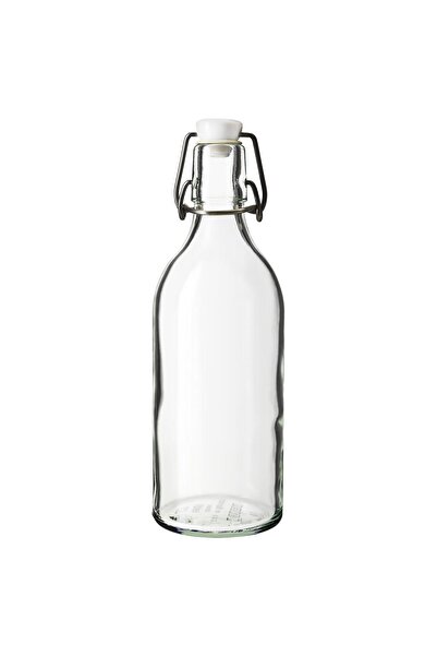 IKEA Korken Cam Su Şişesi, 0,5 Lt Küçük Boy